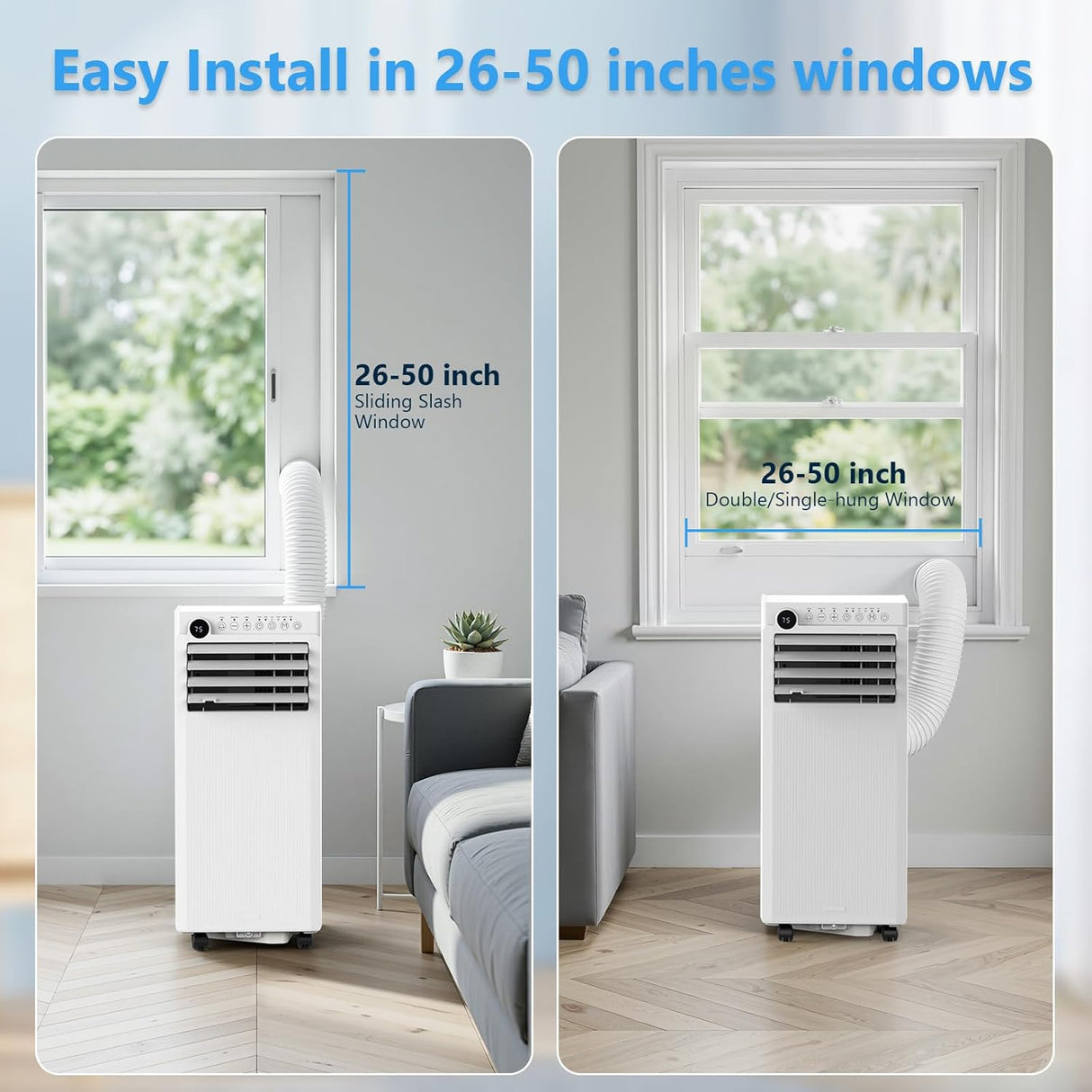 10000BTUs Portable Air Conditioner for Bedroom with Drainage - free Cooling - ANTARCTIC - STARAir Conditioner
