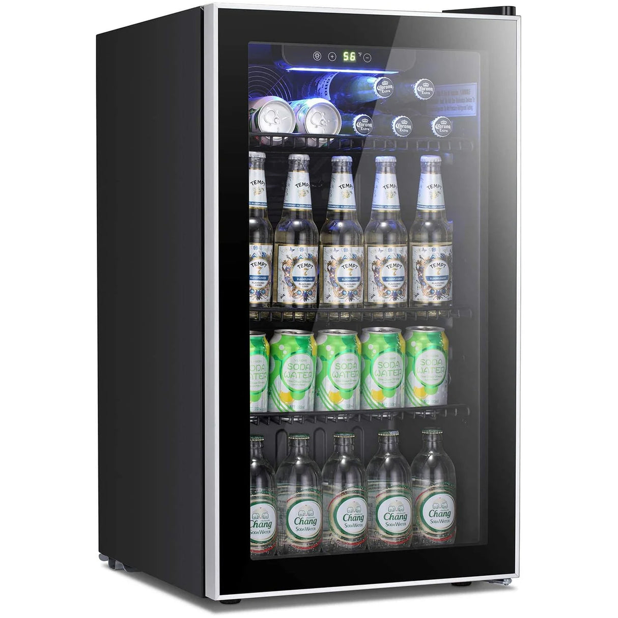 Antarctic Star Beverage Refrigerator Cooler 3.2cu.ft