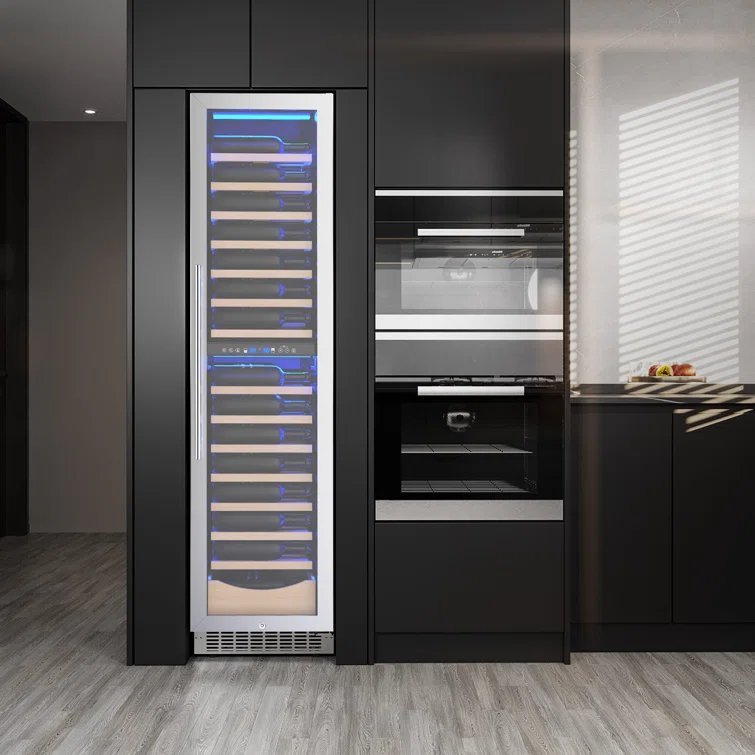 17.72" 111 Bottles Dual Zone Built - in/Freestanding Wine Refrigerator - ANTARCTIC - STAR