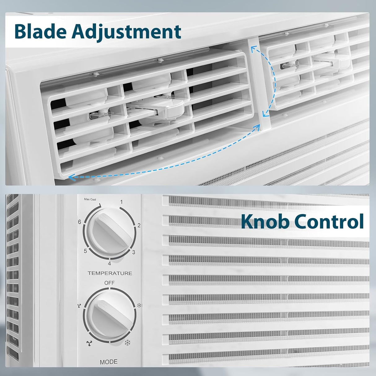 5,000 BTU Small Air Conditioner Window Unit Cool Up to 150 Sq.ft - ANTARCTIC - STARAir Conditioner