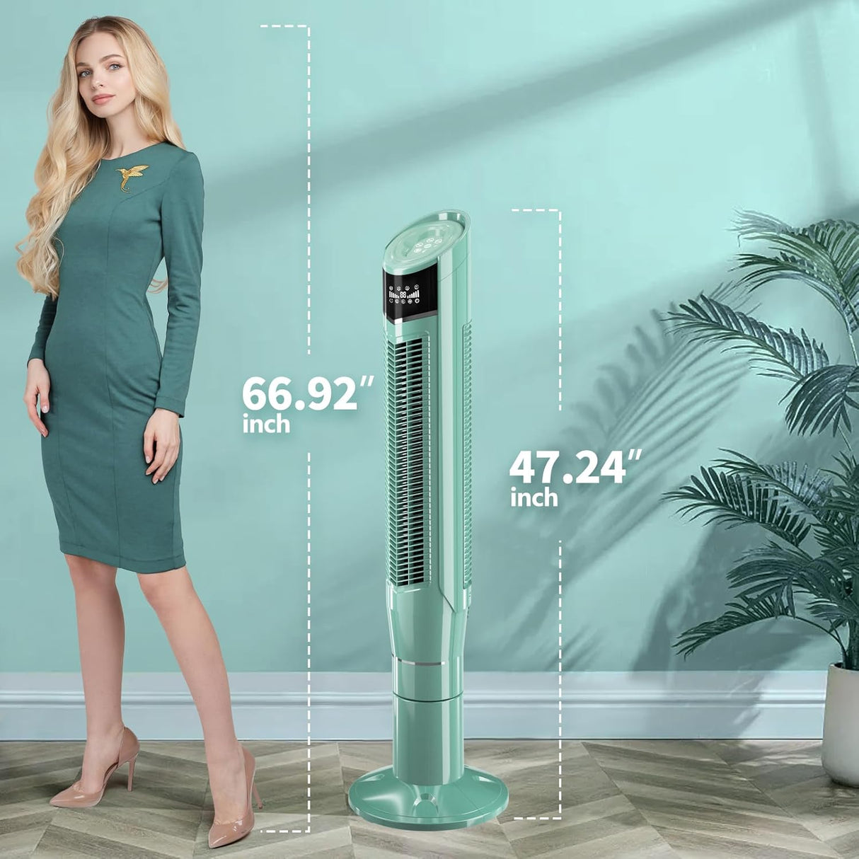 GlideAir 47_Antarctic Star Tower Fan 360°Oscillating Fan-47 Inch