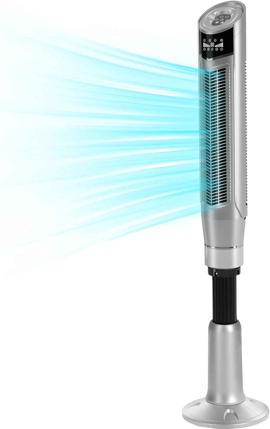 GlideAir 59_Antarctic Star Tower Fan 360°Oscillating Fan-59 Inch