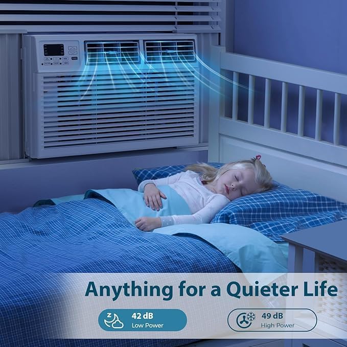 8,000 BTU Air Conditioner Winodw Unit Cools up to 350 Sq. Ft - ANTARCTIC - STARAir Conditioner