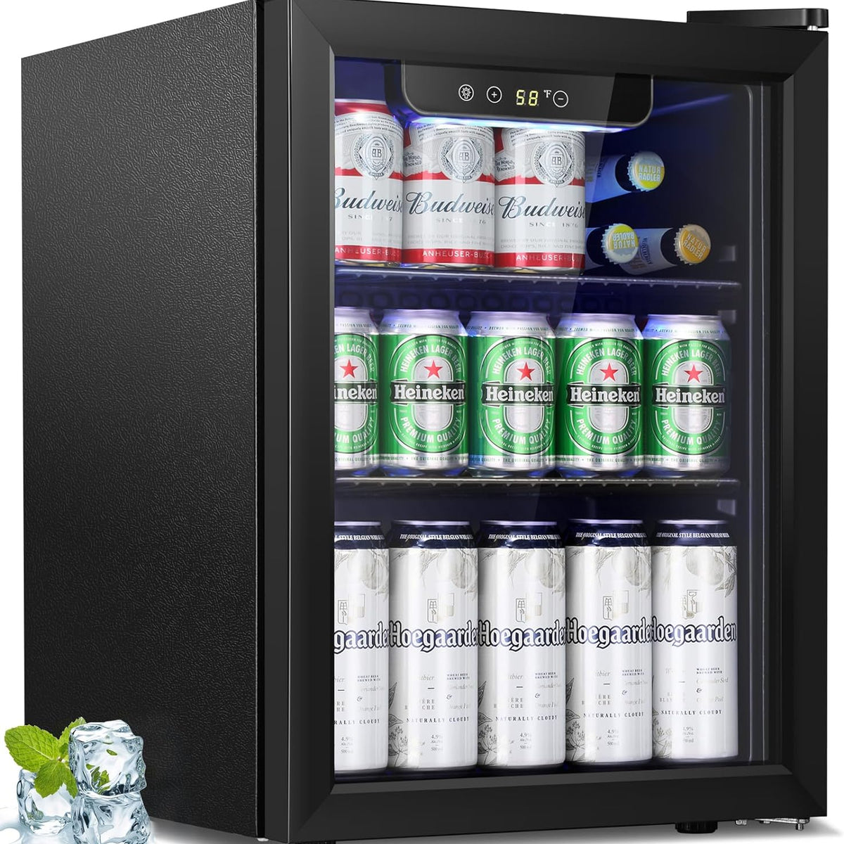 Antarctic Star Beverage Refrigerator Cooler1.7Cu.Ft ANTARCTICSTAR