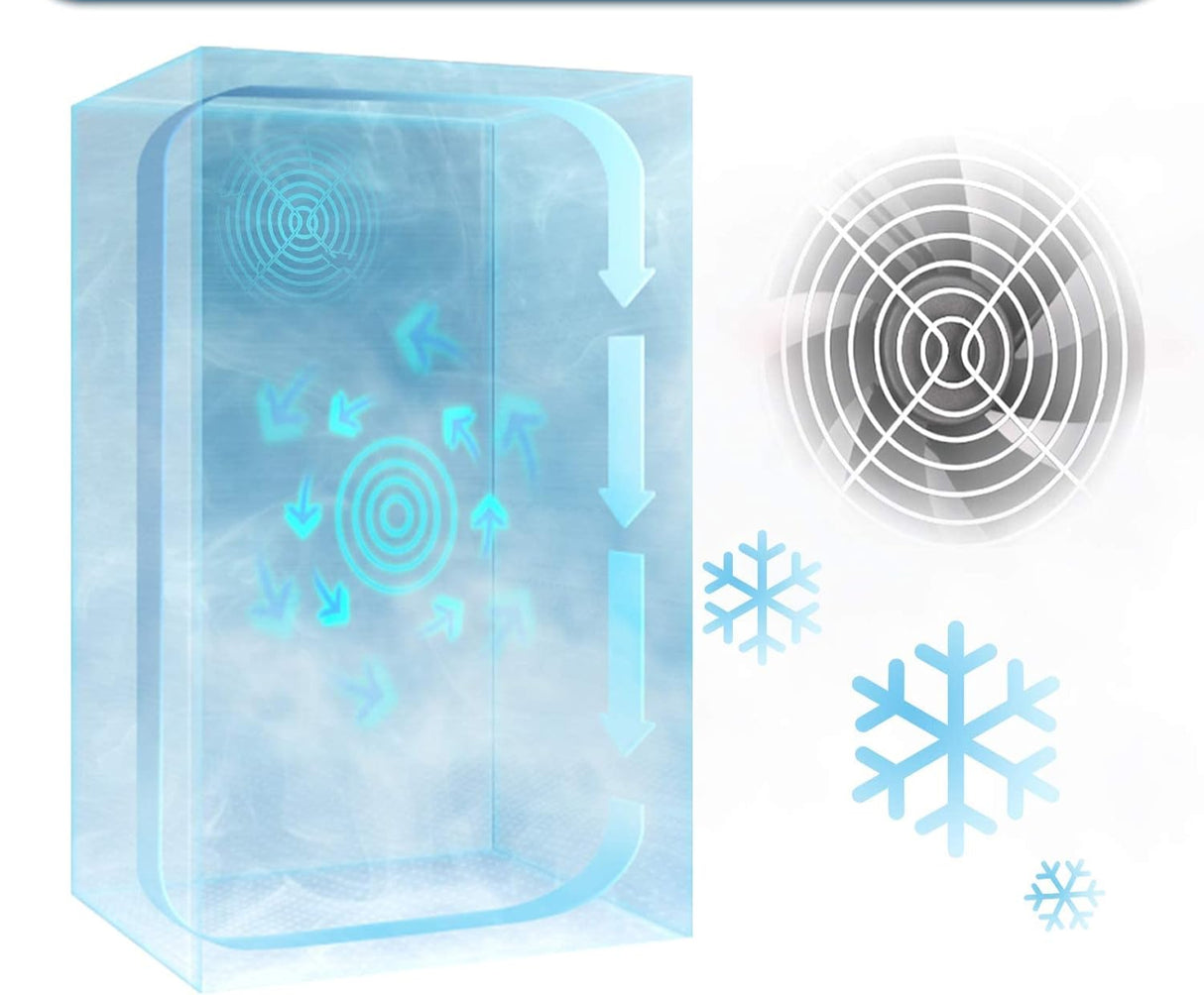 Antarctic Star Beverage Refrigerator Cooler 3.2cu.ft