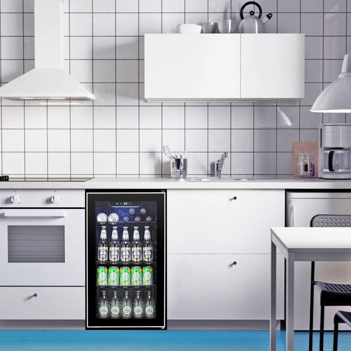 Antarctic Star Beverage Refrigerator Cooler 3.2cu.ft