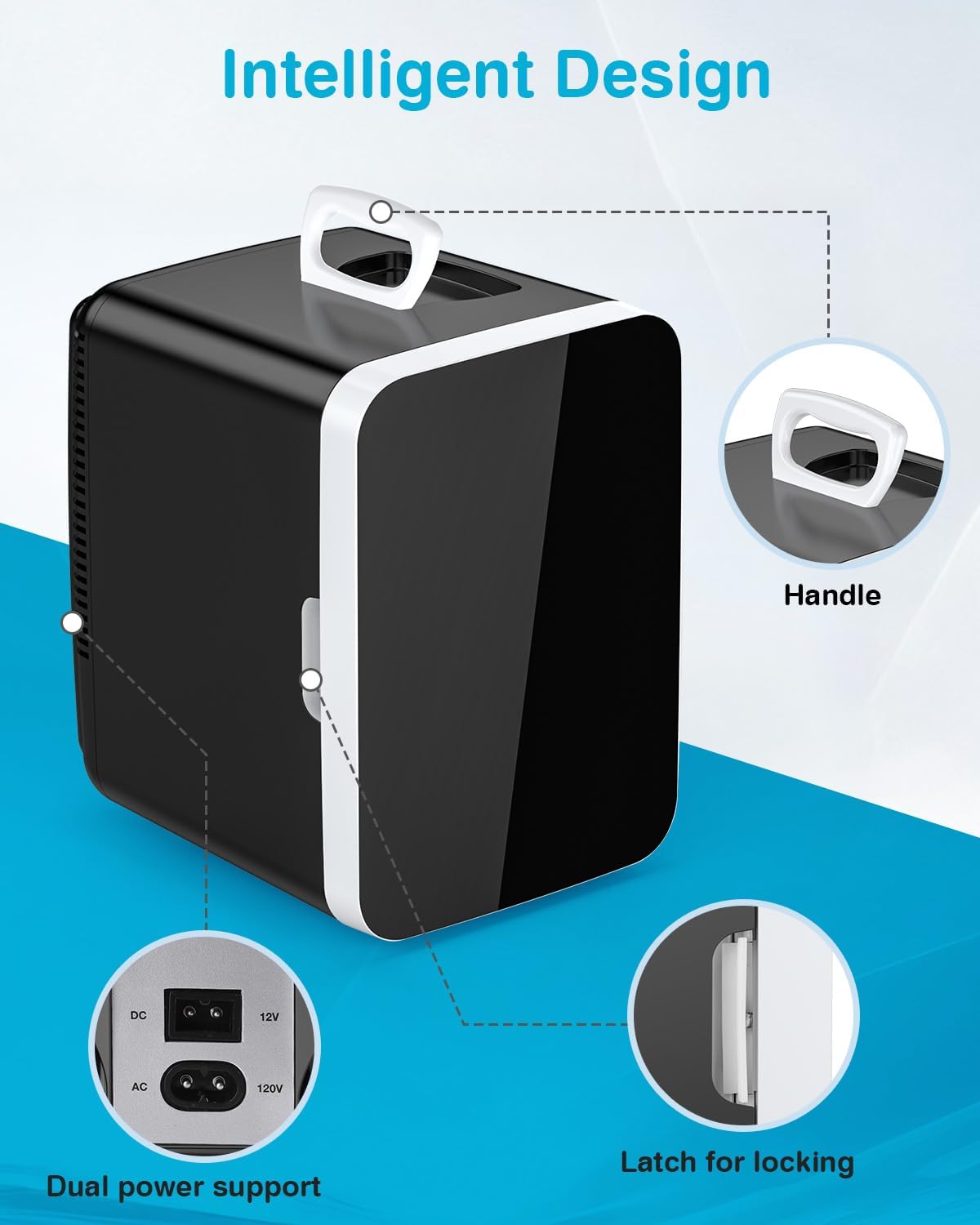 Antarctic Star 10L Compact Mini Fridge F3410 - ANTARCTIC - STARMini Fridge