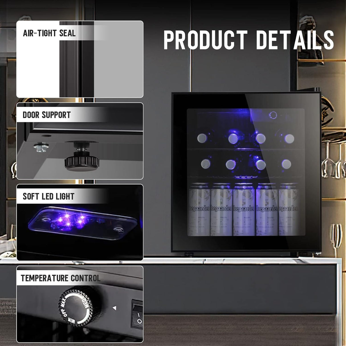 Antarctic Star 1.6cu.ft Wine Cooler W580042 - ANTARCTIC - STARBeverage Refrigerators