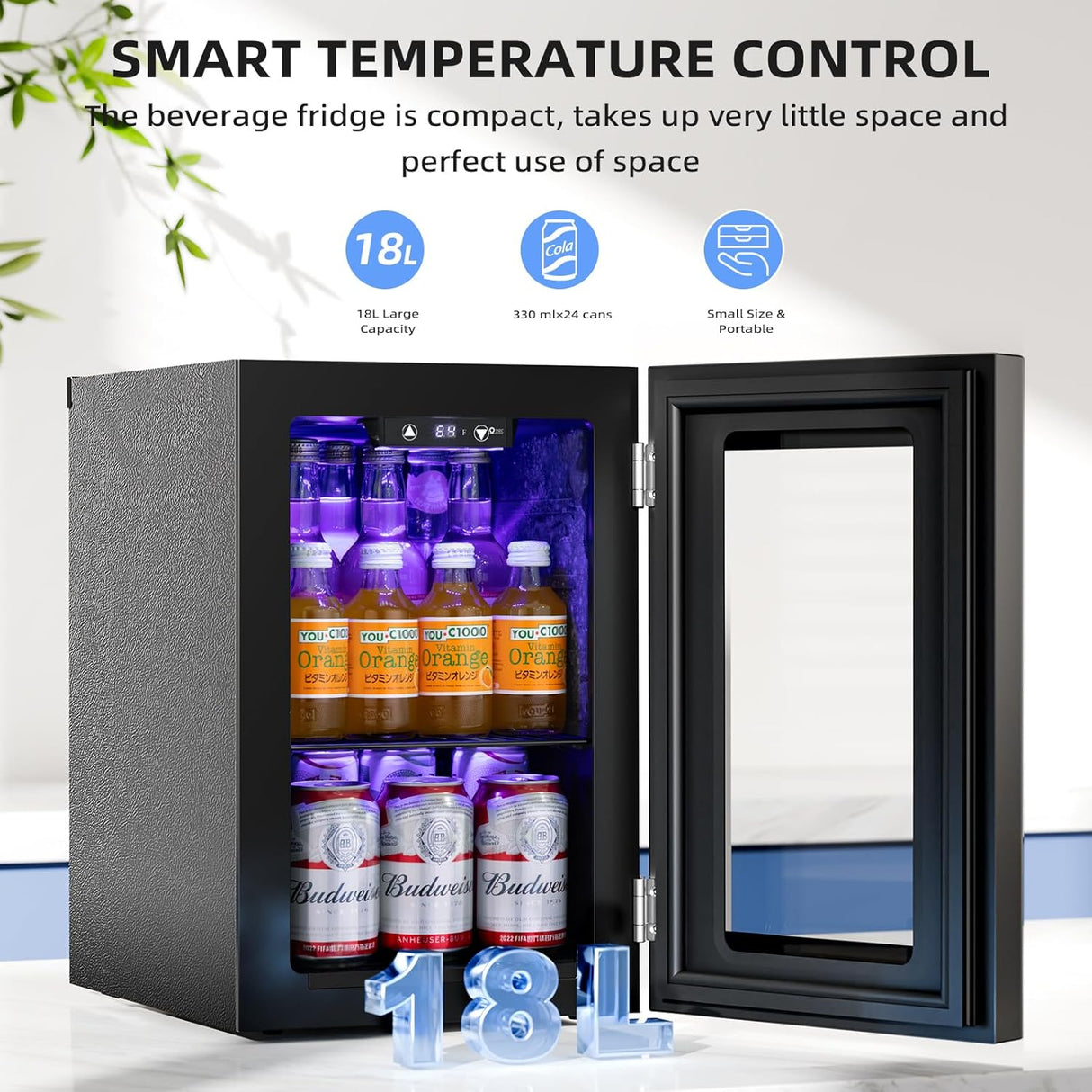 Antarctic Star 18L Beverage Refrigerator Cooler 24Can - ANTARCTIC - STARBeverage Refrigerators