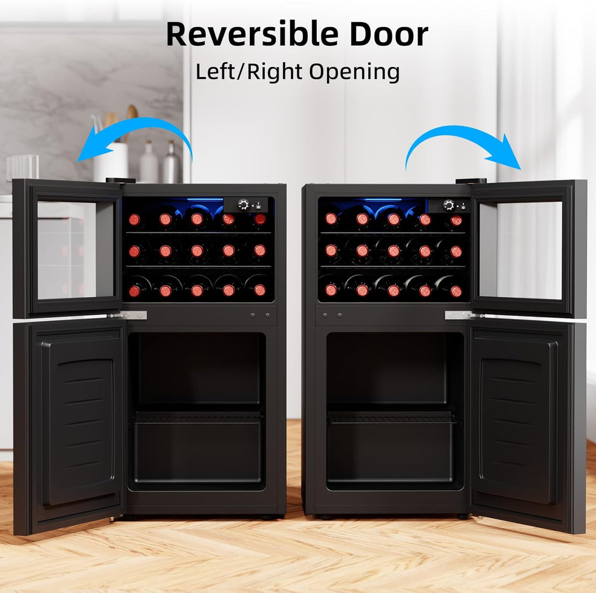 Antarctic Star 2.6 Cu. Ft. Mini Fridge with Freezer - ANTARCTIC - STARBeverage Refrigerators