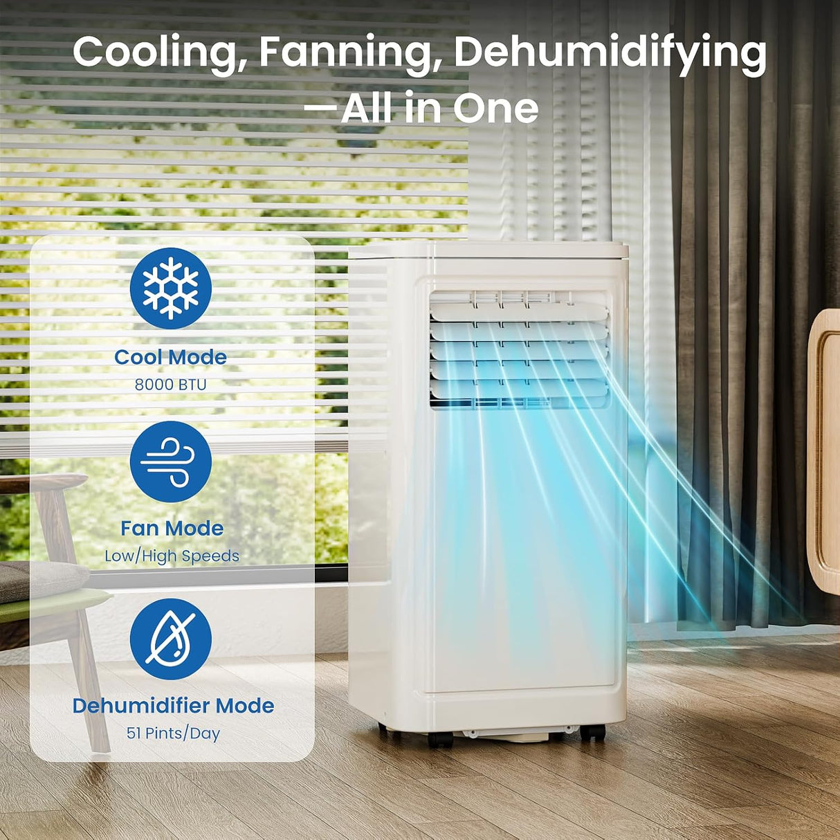 Antarctic Star 3 in 1 Portable Air Conditioner A5406 - ANTARCTIC - STARAir Conditioner