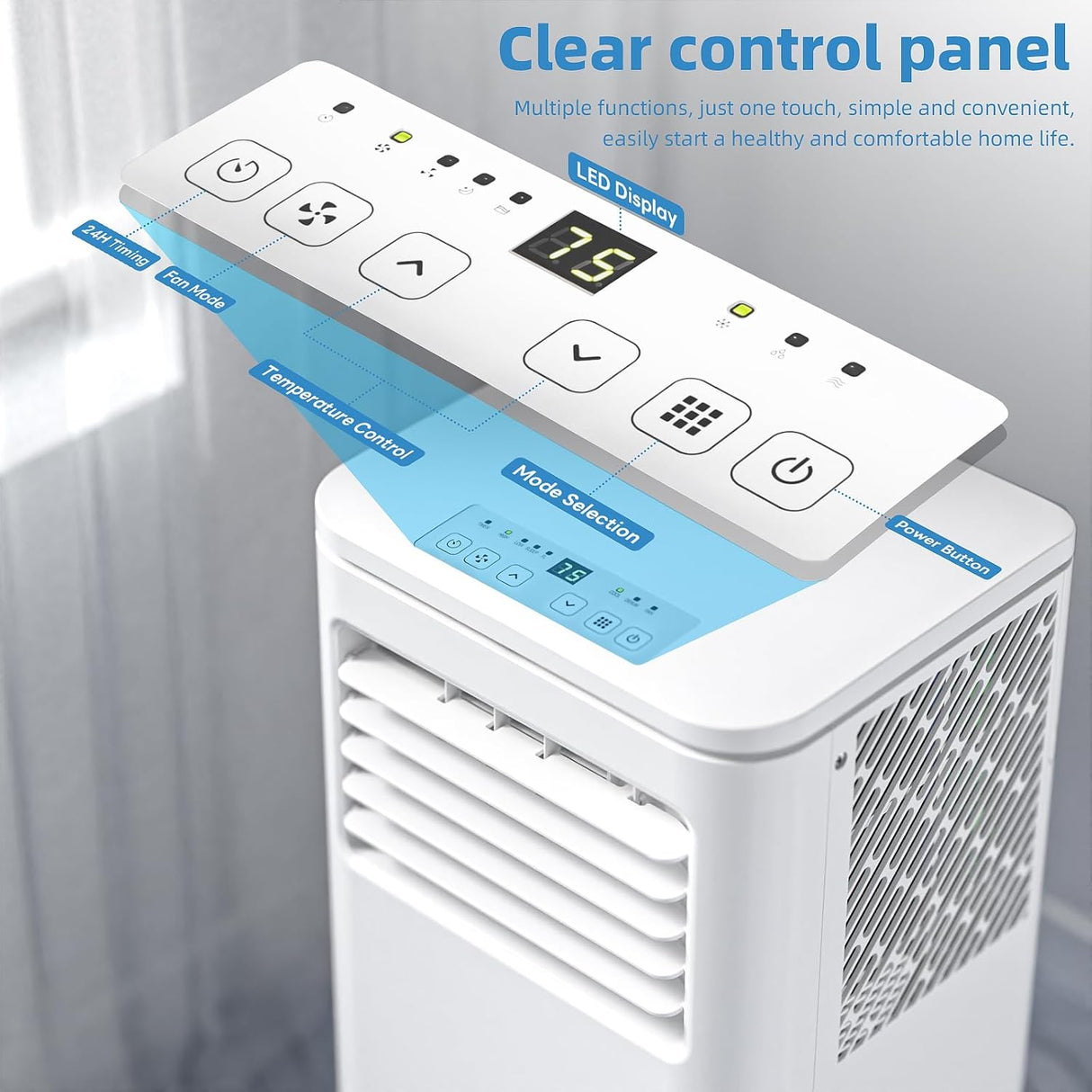 Antarctic Star 3 - in - 1 Portable Air Conditioners A5413 - ANTARCTIC - STARAir Conditioner