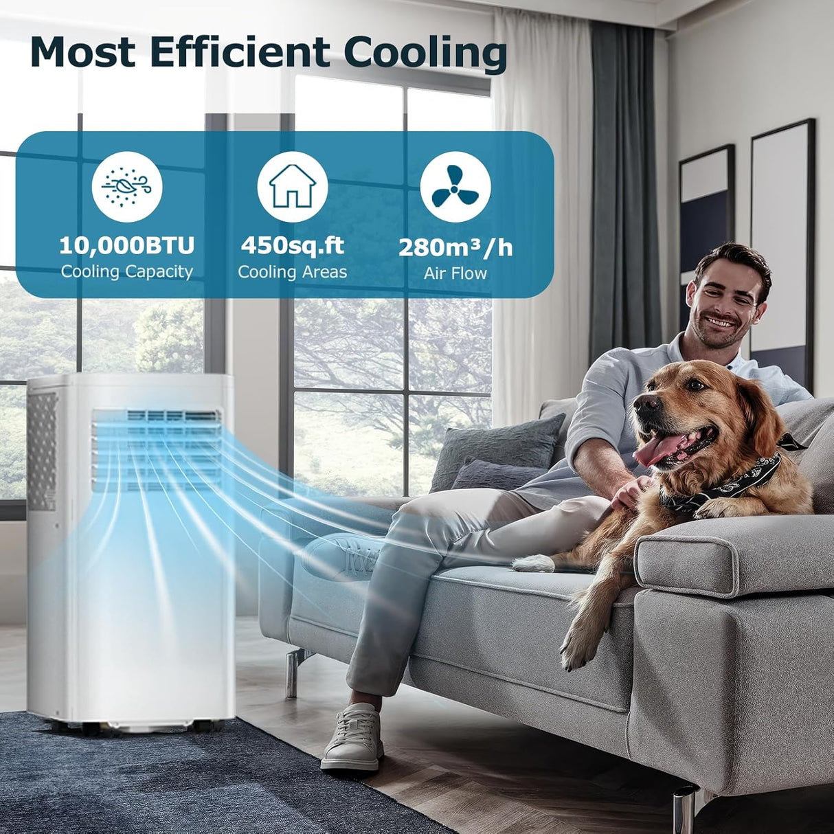 Antarctic Star 3 - in - 1 Portable Air Conditioners A5413 - ANTARCTIC - STARAir Conditioner