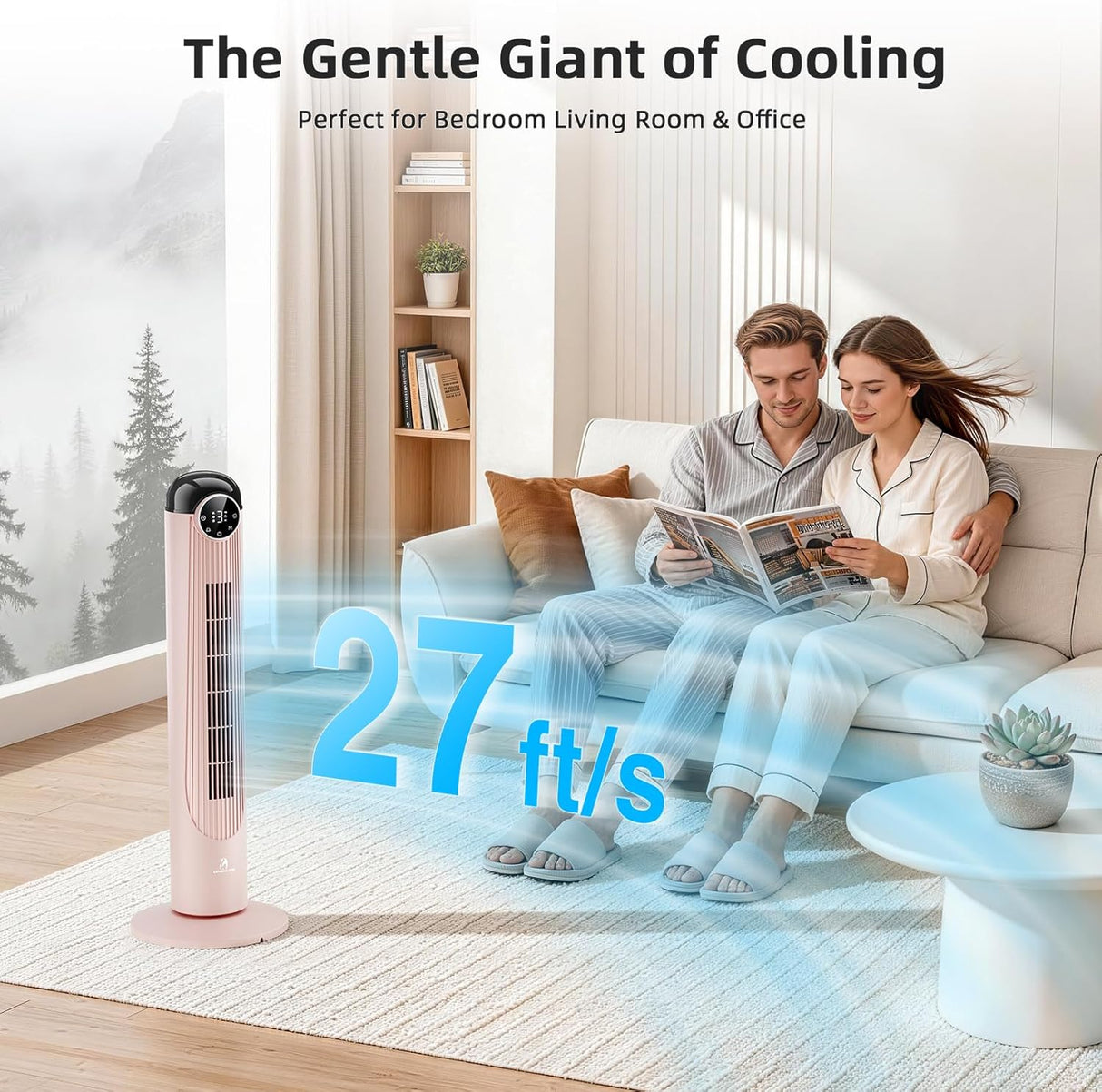 Antarctic Star 36 Inch & 42 Inch Tower Fan 76001ETF0 - ANTARCTIC - STARTower Fan