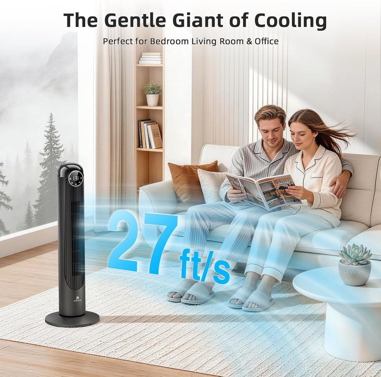 Antarctic Star 36 Inch & 42 Inch Tower Fan 76001ETF0 - ANTARCTIC - STARTower Fan