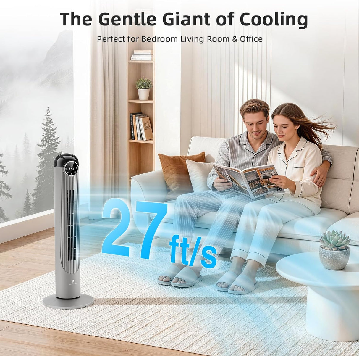 Antarctic Star 36 Inch & 42 Inch Tower Fan 76001ETF0 - ANTARCTIC - STARTower Fan