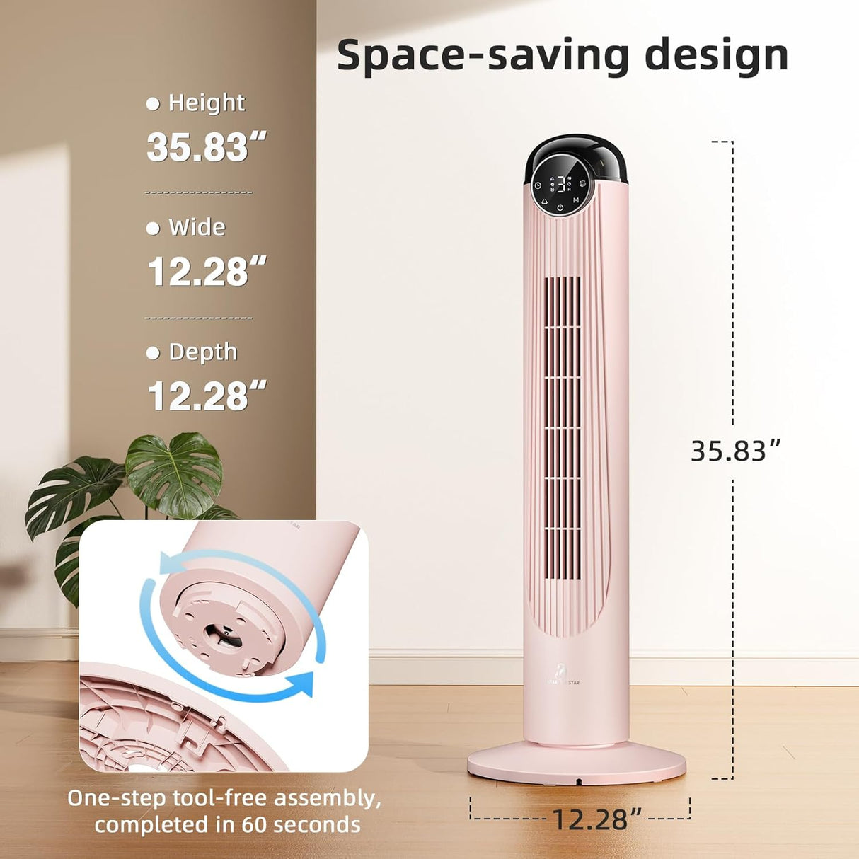 Antarctic Star 36 Inch & 42 Inch Tower Fan 76001ETF0 - ANTARCTIC - STARTower Fan