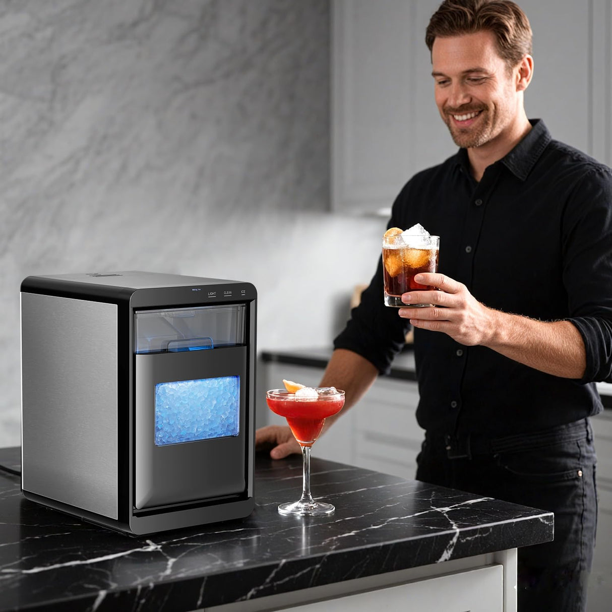Antarctic Star 44LB Nugget Ice Maker Countertop 58020RIM0 - ANTARCTIC - STARice maker