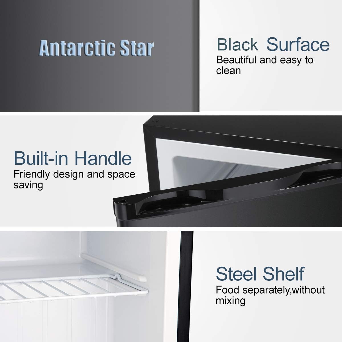 Antarctic Star Compact Chest Upright Freezer - 3.0 cu. - ANTARCTIC - STAR