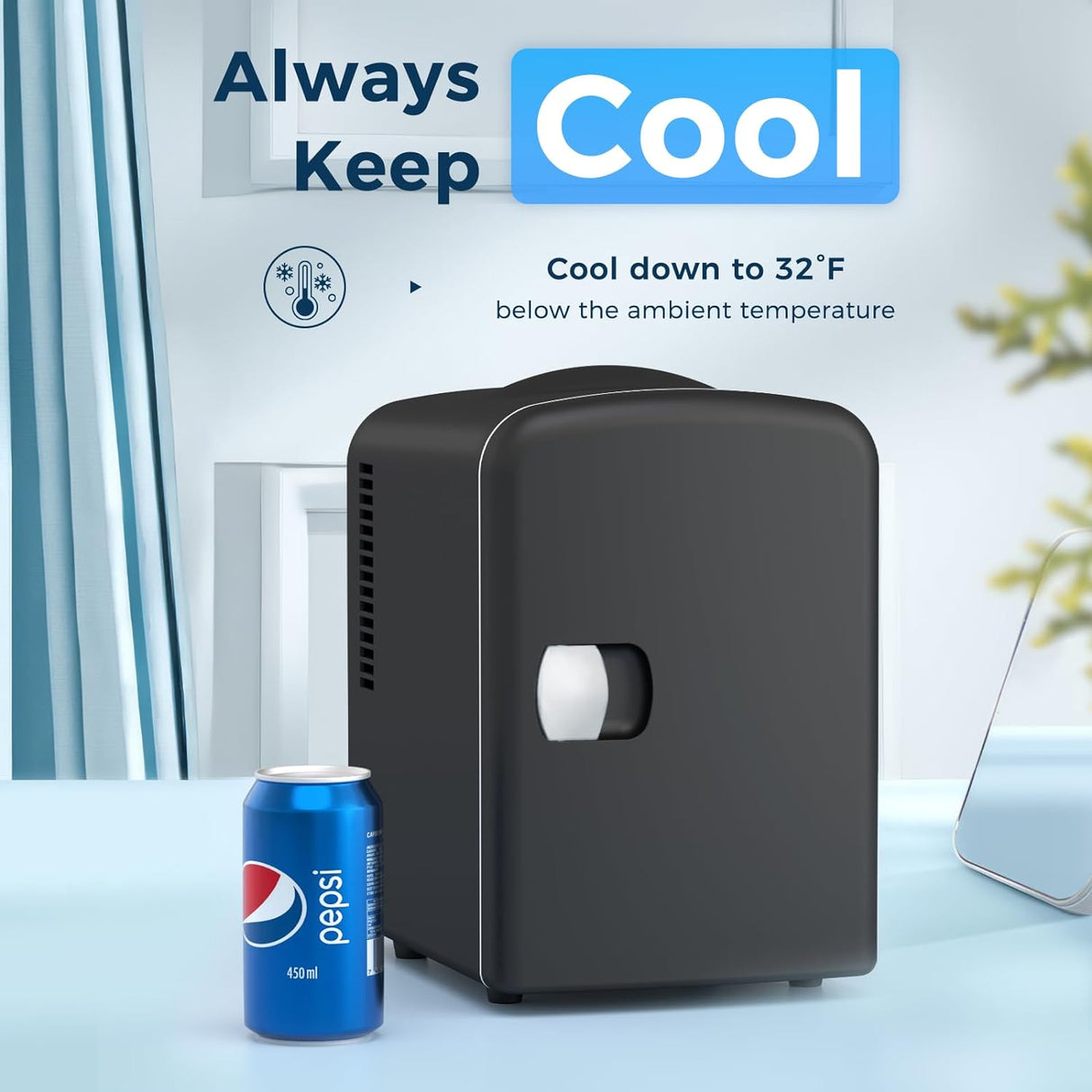Antarctic Star Compact Refrigerator, Portable Mini Fridge - ANTARCTIC - STAR