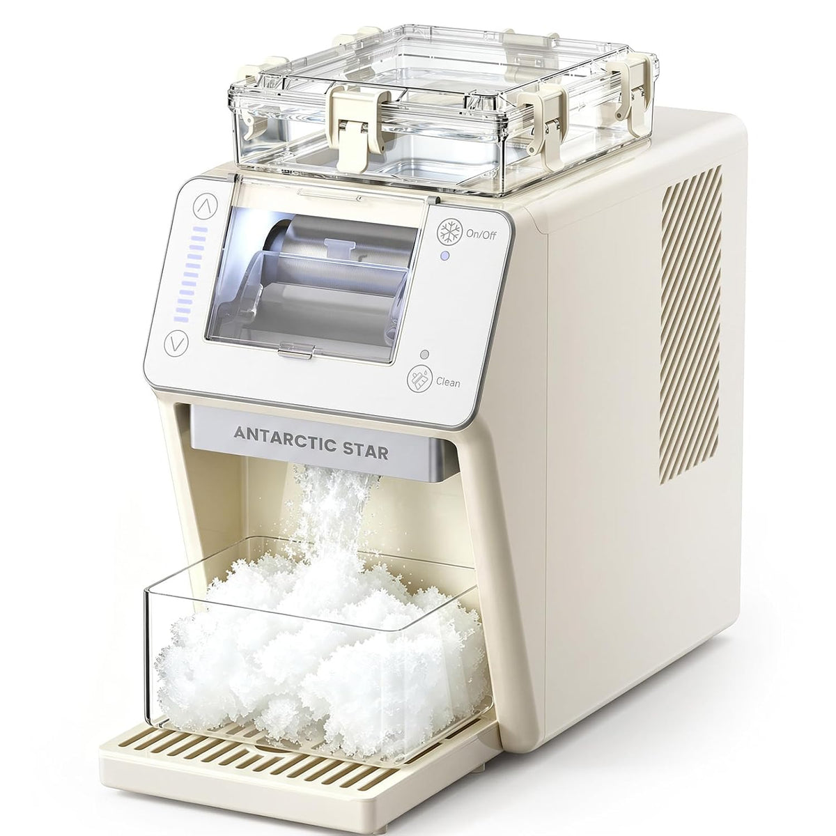 Antarctic Star Countertop Ice Maker & Shaver, 45 lbs/Day, 3-Minute Ice, Self-Cleaning - ANTARCTIC-STARice maker
