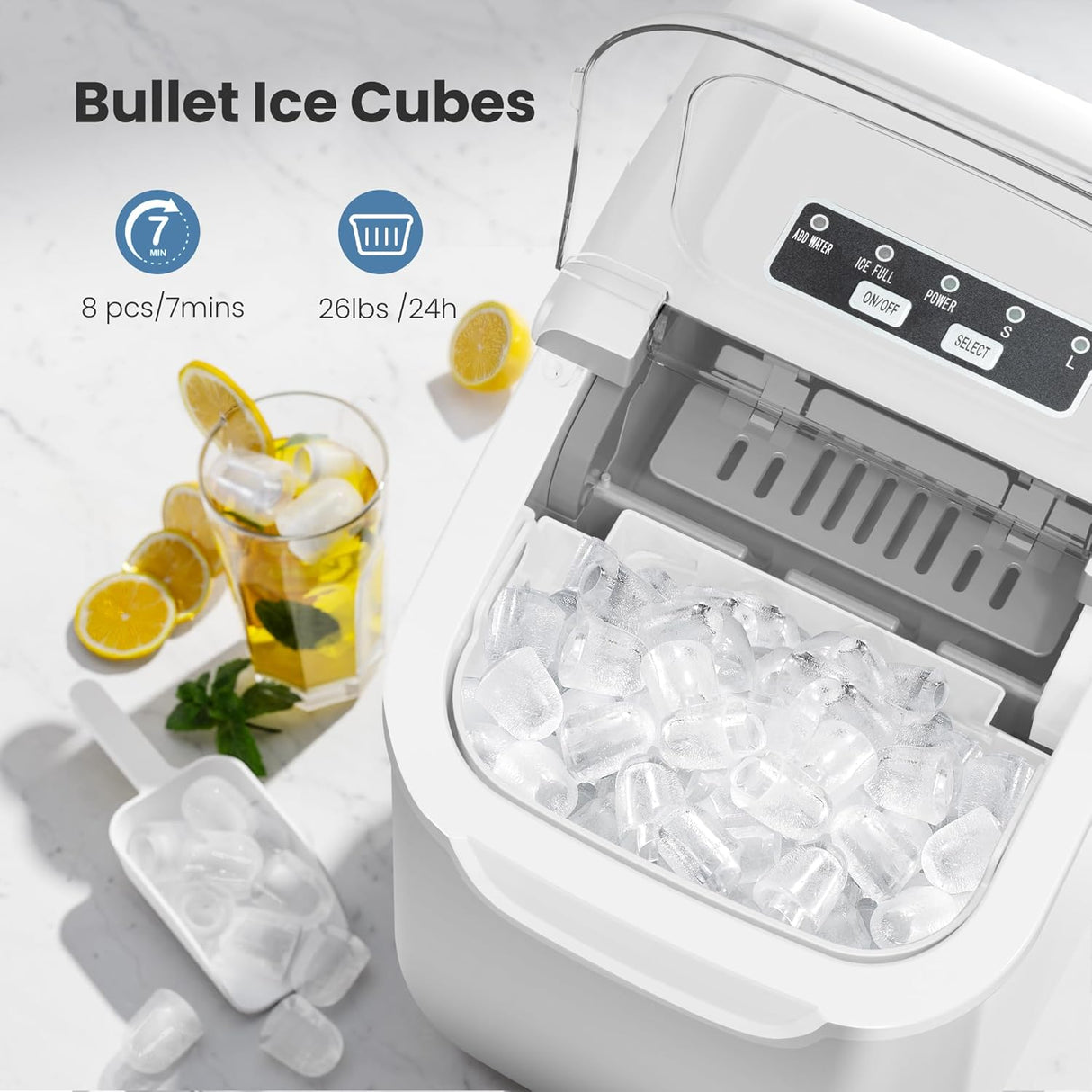 Antarctic Star Ice Makers Countertop with Handle - ANTARCTIC - STARice maker