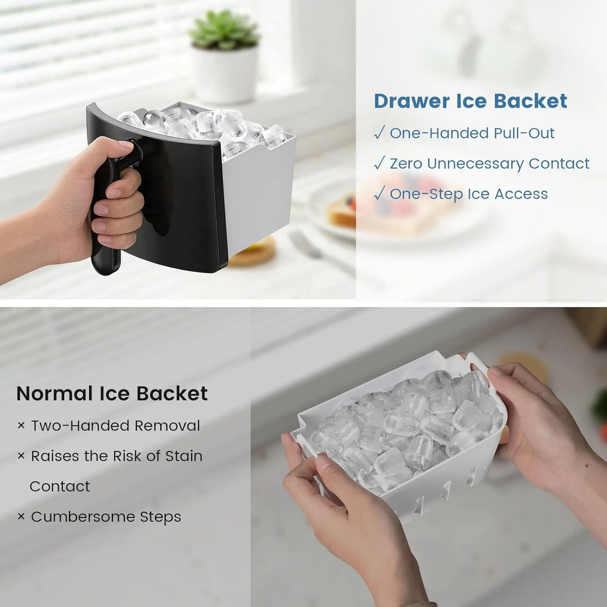 Antarctic Star Portable Countertop Ice Maker 11015RIM0 - ANTARCTIC - STARice maker