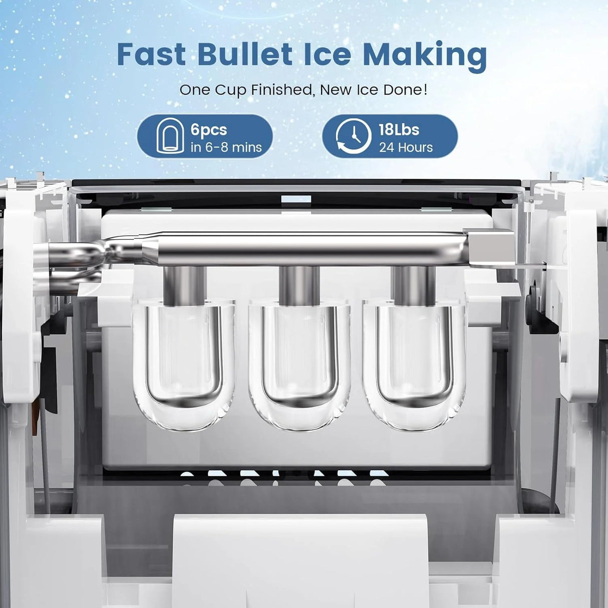 Antarctic Star Portable Countertop Ice Maker 11015RIM0 - ANTARCTIC - STARice maker