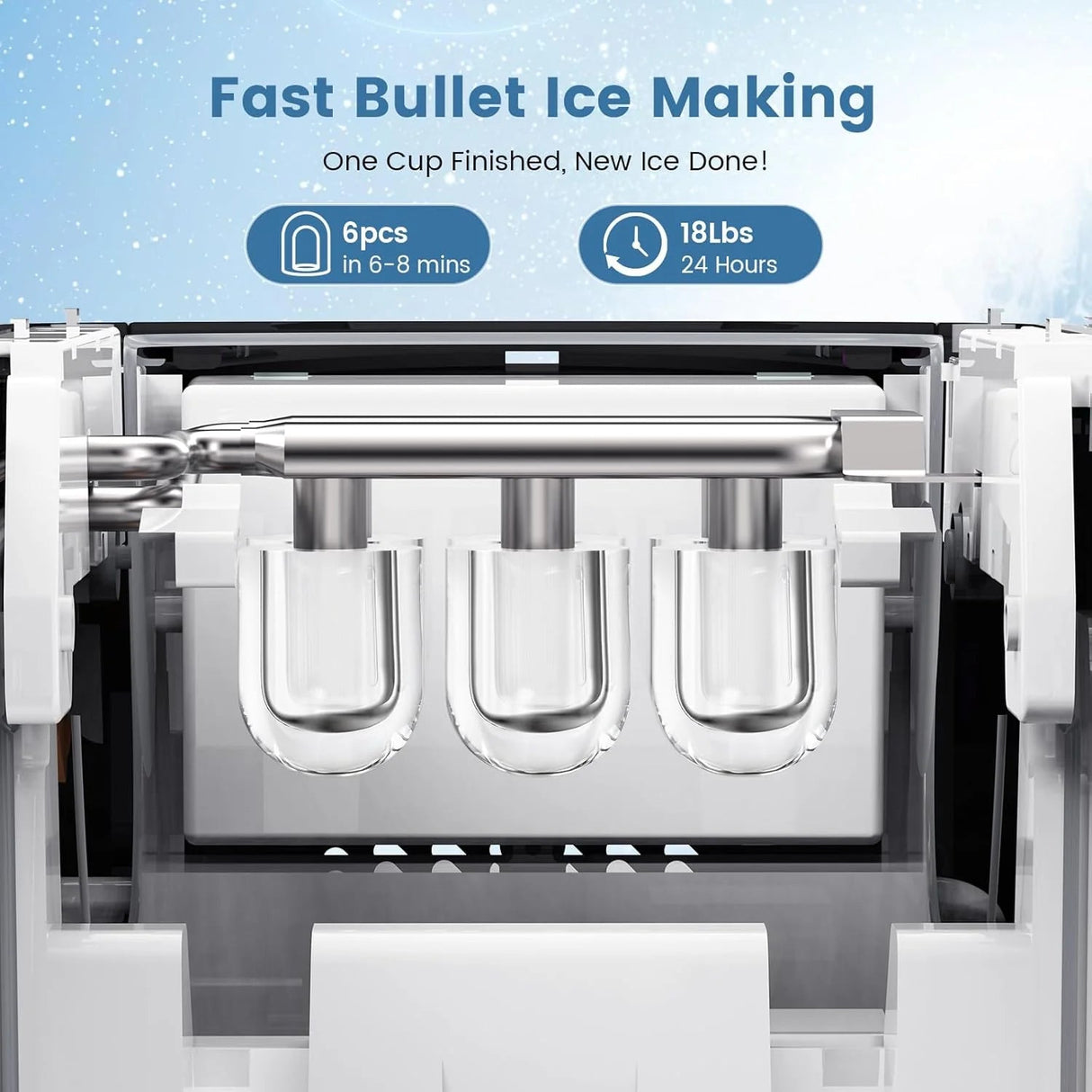 Antarctic Star Portable Countertop Ice Maker 11015RIM0 - ANTARCTIC - STARice maker