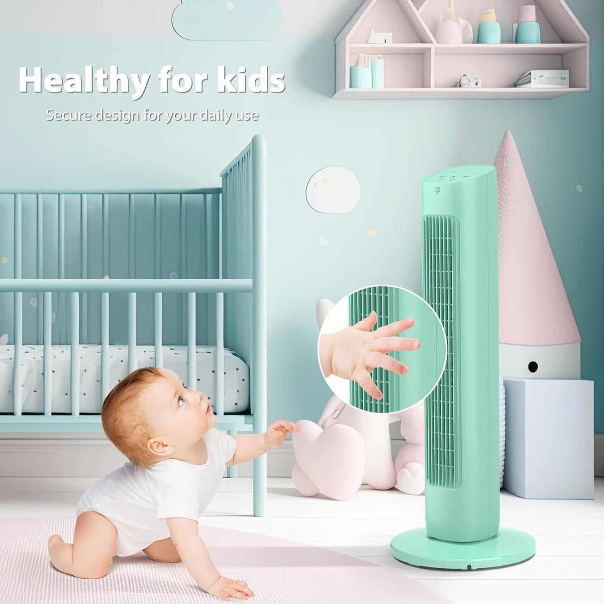 Antarctic Star Tower Fan 360°Oscillating - ANTARCTIC - STAR