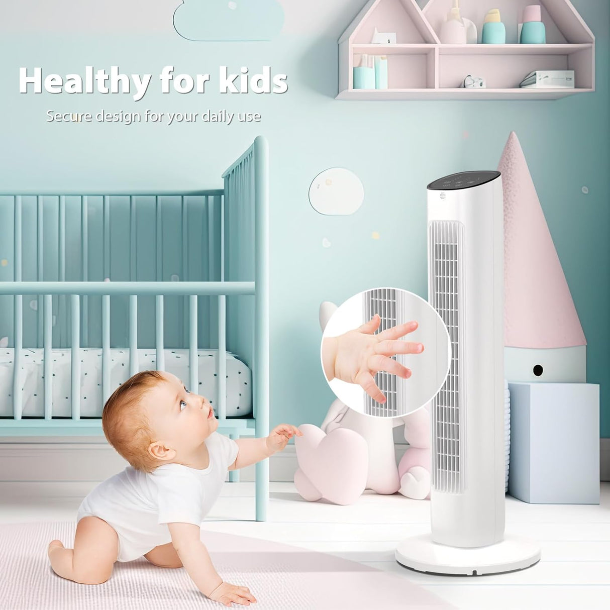 Antarctic Star Tower Fan 360°Oscillating - ANTARCTIC - STAR