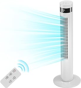 Antarctic Star Tower Fan Portable Electric Oscillating Fan - 36 inch - ANTARCTIC - STAR