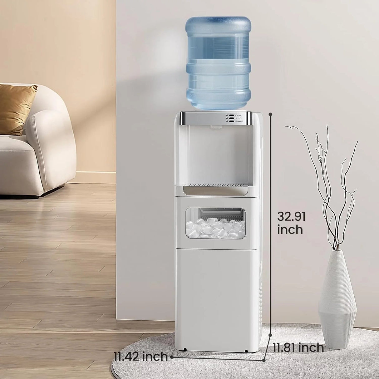 Antarctic star Water Cooler Dispenser with Ice Maker - ANTARCTIC-STARice maker