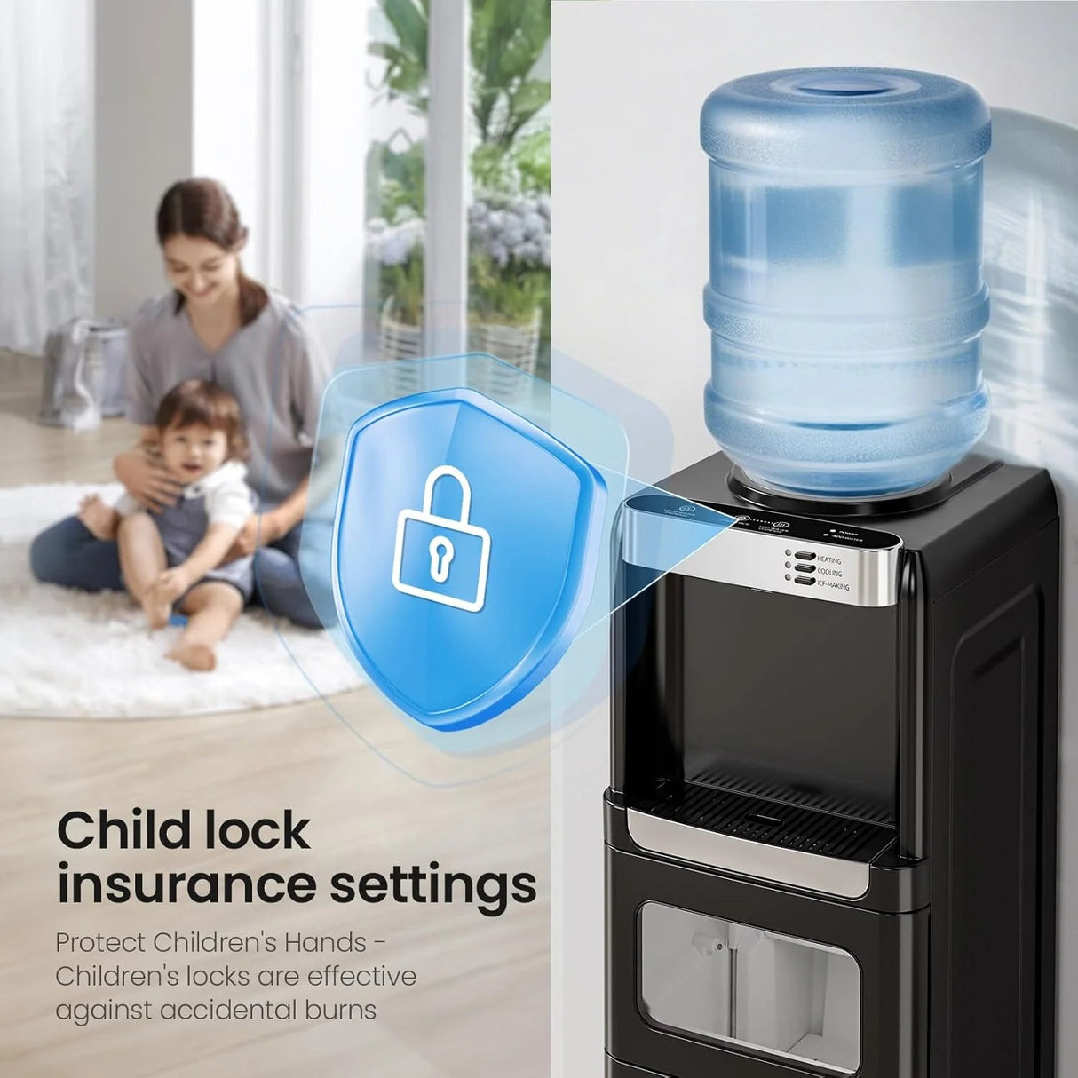 Antarctic star Water Cooler Dispenser with Ice Maker - ANTARCTIC-STARice maker