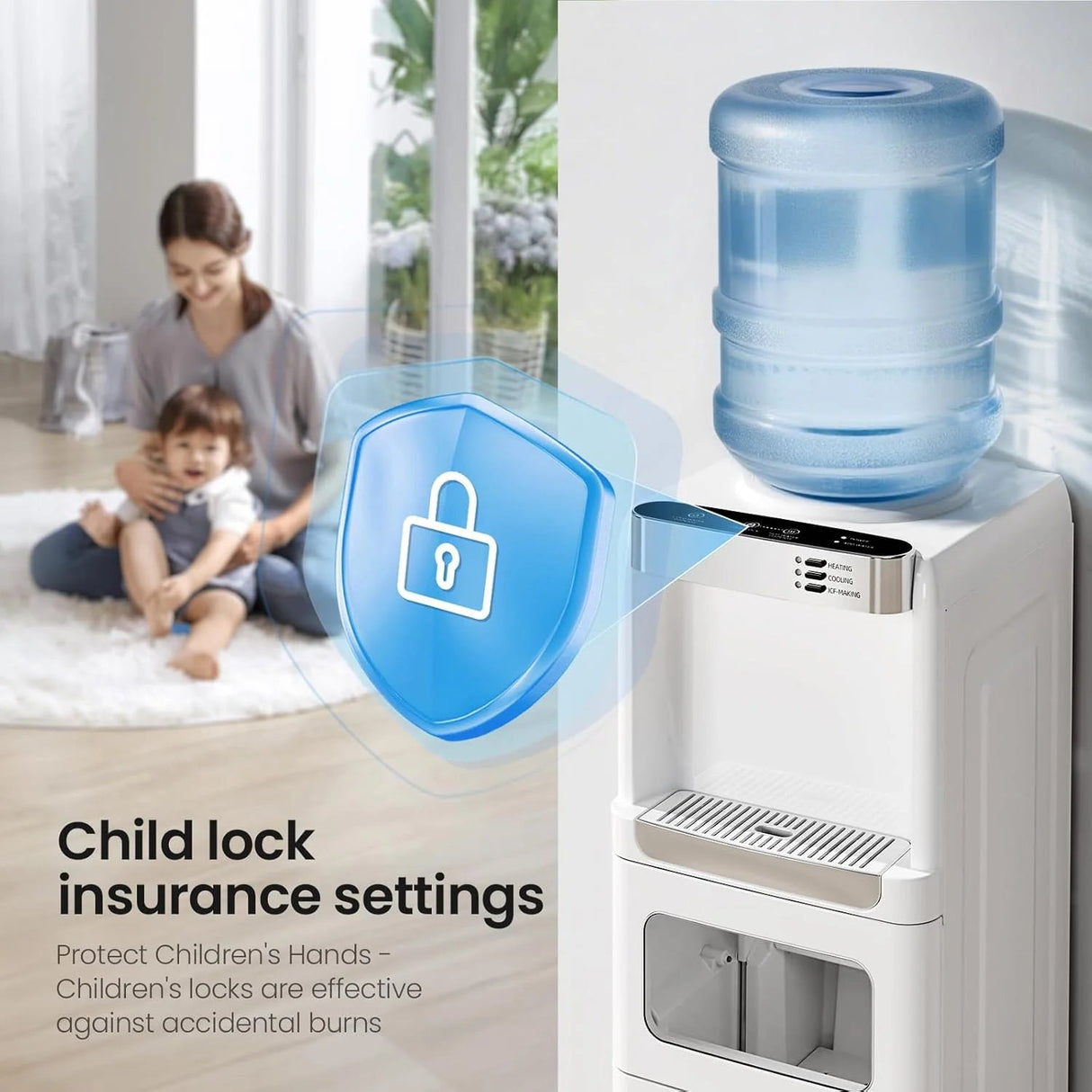 Antarctic star Water Cooler Dispenser with Ice Maker - ANTARCTIC-STARice maker