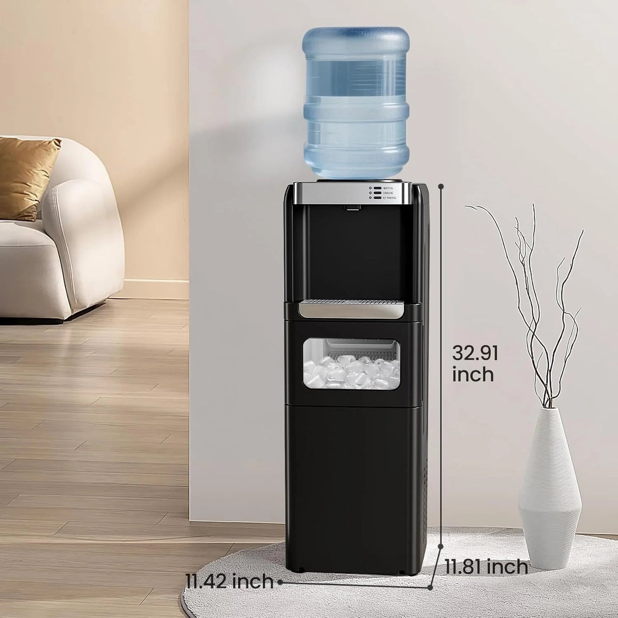 Antarctic star Water Cooler Dispenser with Ice Maker - ANTARCTIC-STARice maker