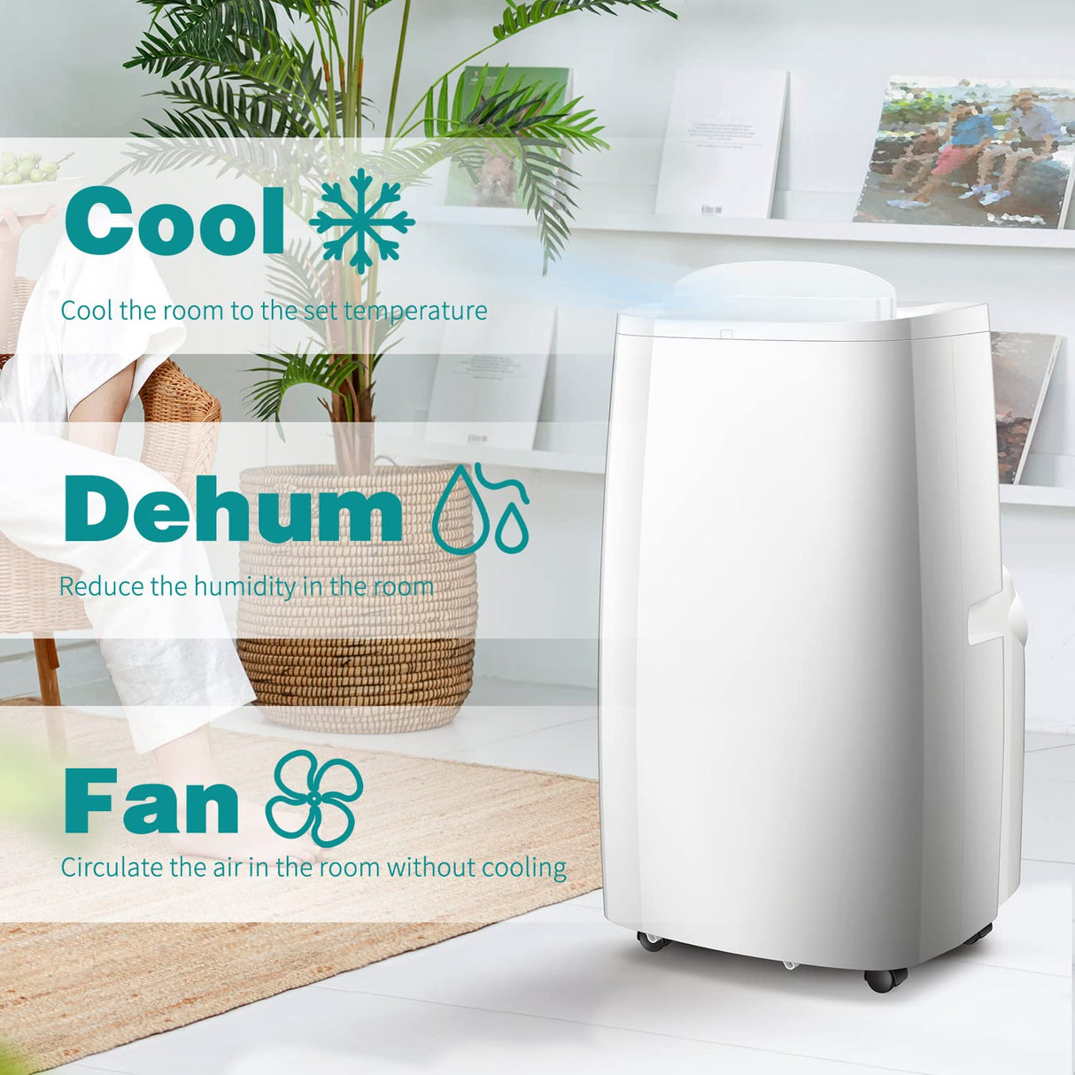 Antarctic-Star Portable Air Conditioner 13,500 BTU