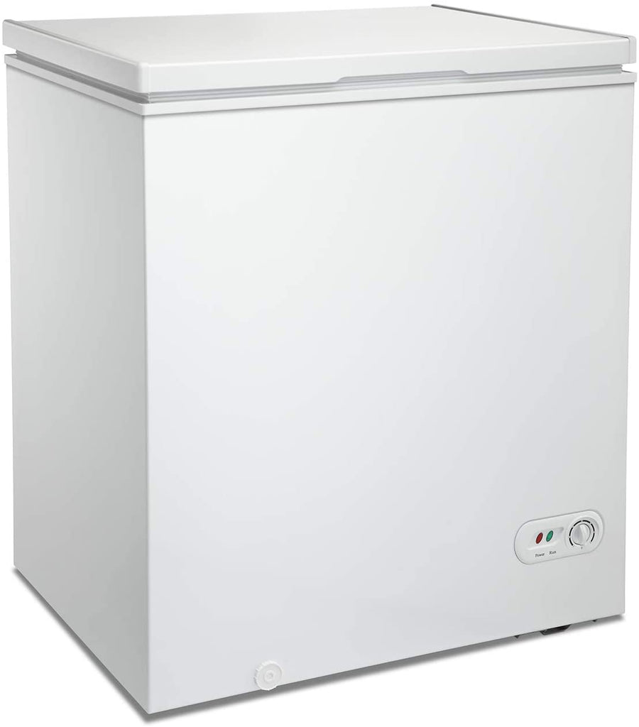 Chest Freezer with Removable Basket Free Standing Top open Door Compact Freezer 