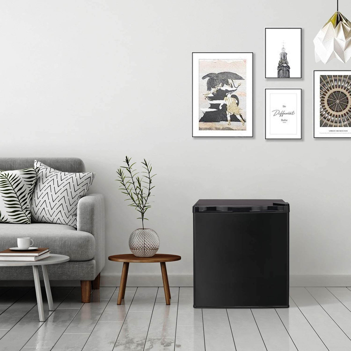Antarctic Star Compact Chest Upright Freezer Single Door Reversible Stainless Steel Door - ANTARCTIC-STAR
