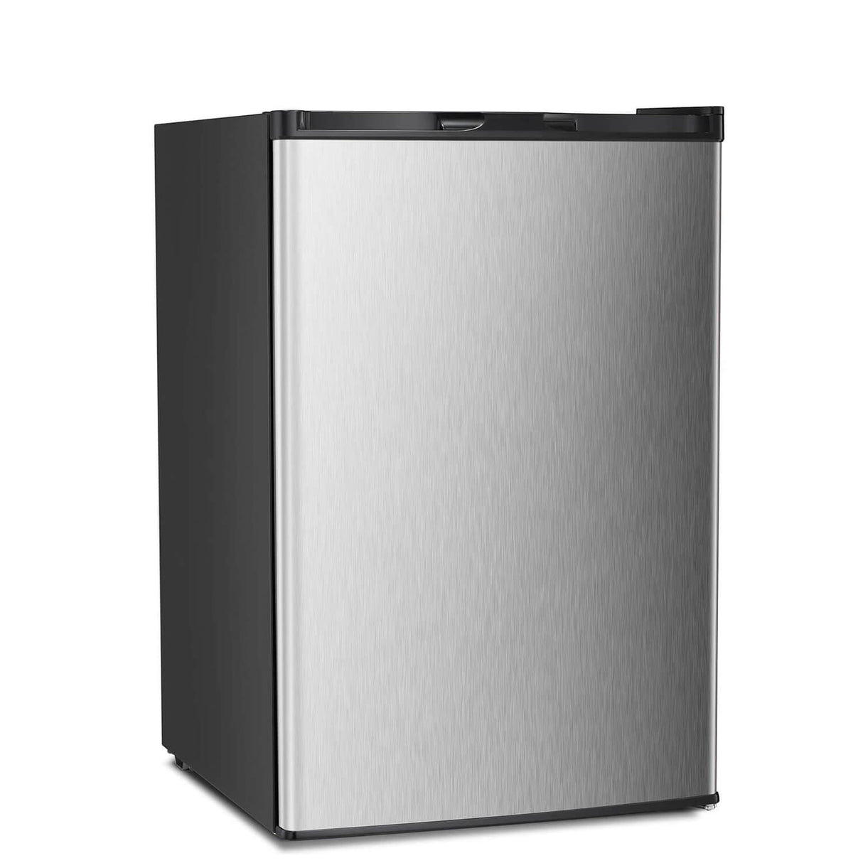 Antarctic Star Compact Chest Upright Freezer Single Door Reversible Stainless Steel Door