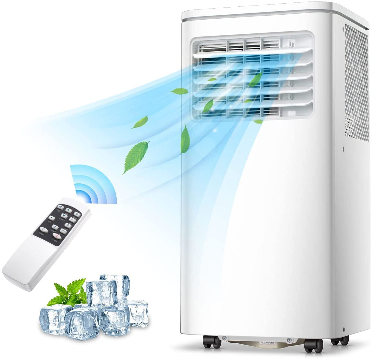 Atarctic - Star 8000BTU Portable Air Conditioner Built - in Dehumidifier Function,White - ANTARCTIC - STAR