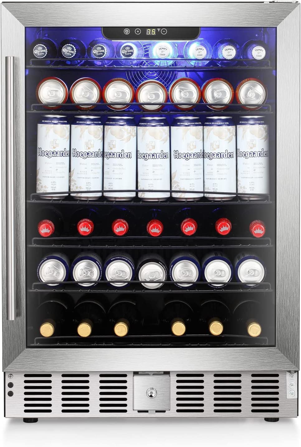 Antarctic Star 5.1 Cu.Ft Beverage Refrigerator Wine Cooler