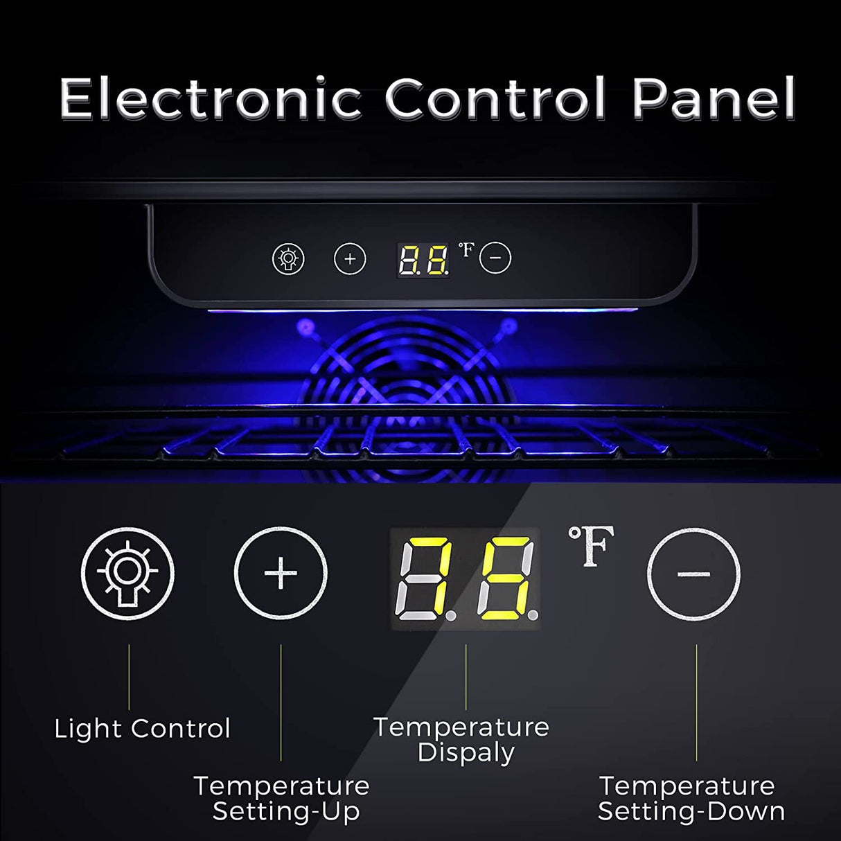 Antarctic Star 5.1 Cu.Ft Beverage Refrigerator Wine Cooler