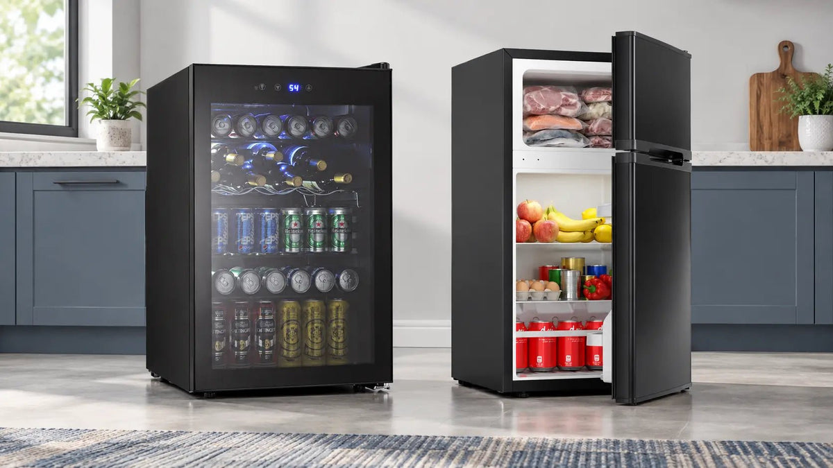Beverage Cooler vs Mini Fridge: Which One Fits Your Needs? - ANTARCTIC-STAR