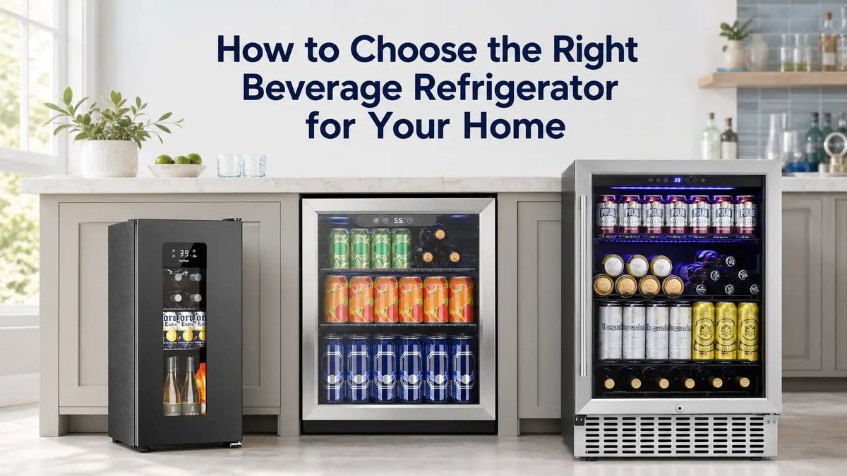 How to Choose the Right Beverage Refrigerator for Your Home - ANTARCTIC-STAR