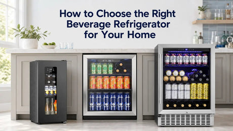 How to Choose the Right Beverage Refrigerator for Your Home - ANTARCTIC-STAR