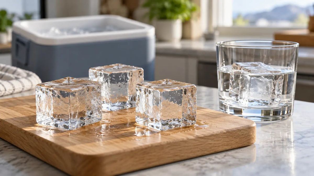 How to Make Clear Ice Cubes at Home - ANTARCTIC-STAR