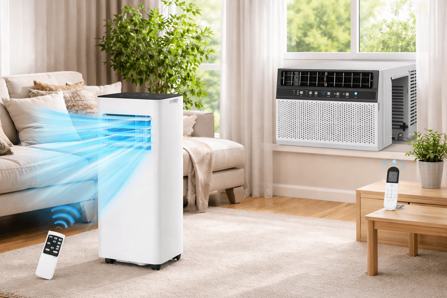 Portable AC or Window AC? A Complete Comparison Guide - ANTARCTIC-STAR