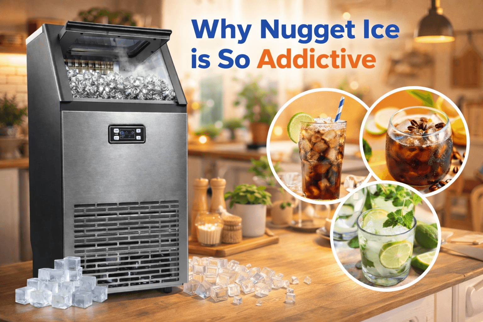 Why Nugget Ice Is So Addictive？ - ANTARCTIC-STAR