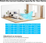 10000 BTU Portable Air Conditioners for Rooms up to 550 Sq Ft, 4 Modes Portable AC Unit with Cool/Fan/Dehumidifier/Sleep AC4216L - ANTARCTIC - STARAir Conditioner